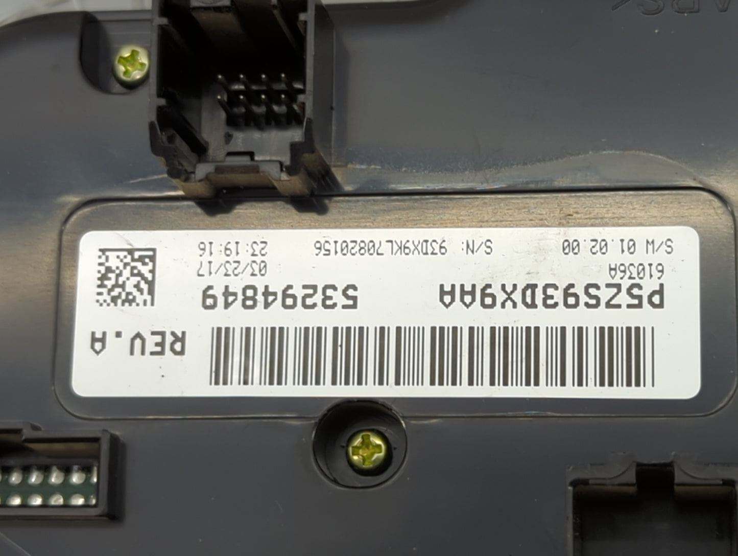 2015-2018 Jeep Cherokee Climate Control Module Temperature AC/Heater Replacement P/N:P5ZS93DX9AA Fits Fits 2015 2016 2017 20