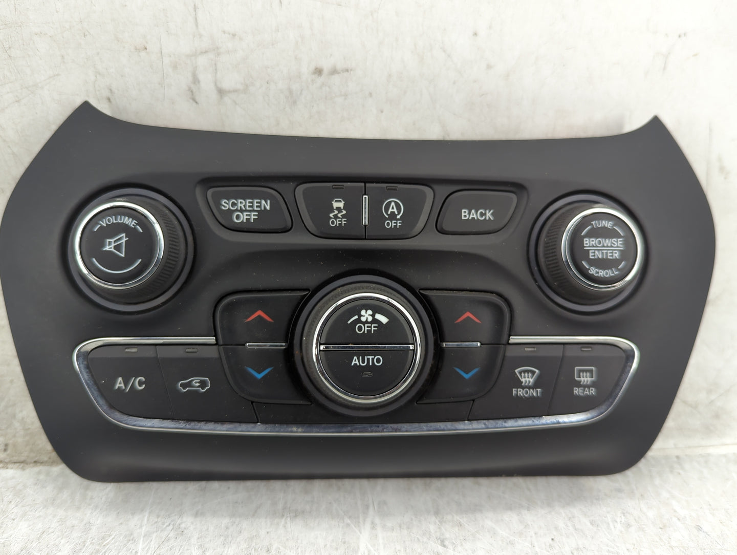 2015-2018 Jeep Cherokee Climate Control Module Temperature AC/Heater Replacement P/N:68293527AC Fits Fits 2015 2016 2017 201