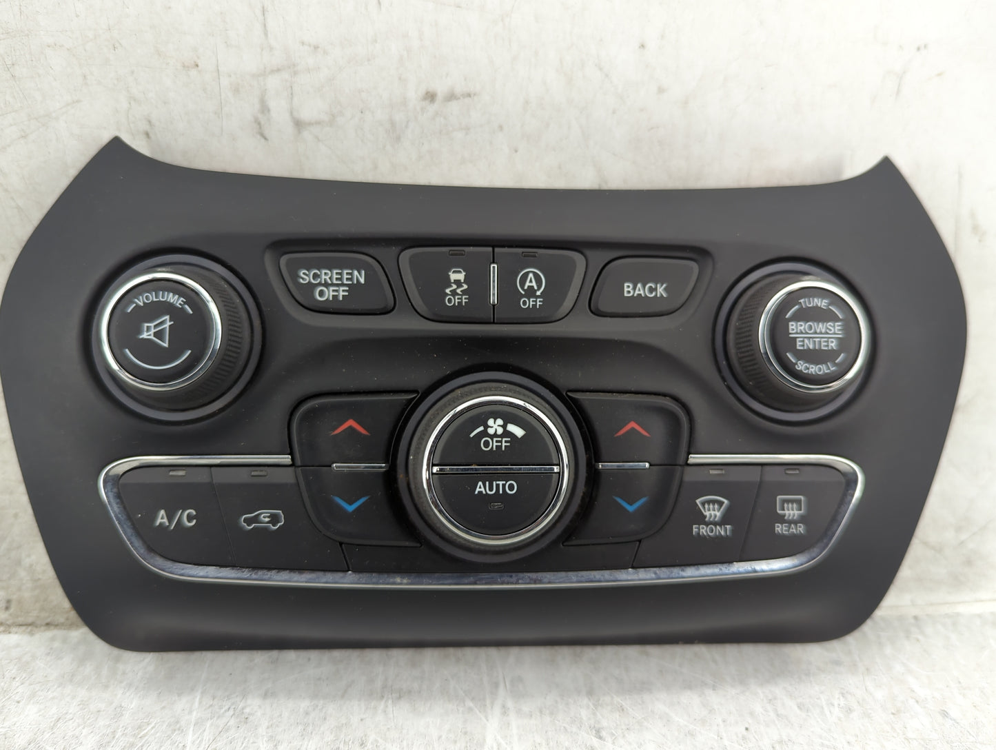 2015-2018 Jeep Cherokee Climate Control Module Temperature AC/Heater Replacement P/N:68293527AC Fits Fits 2015 2016 2017 201