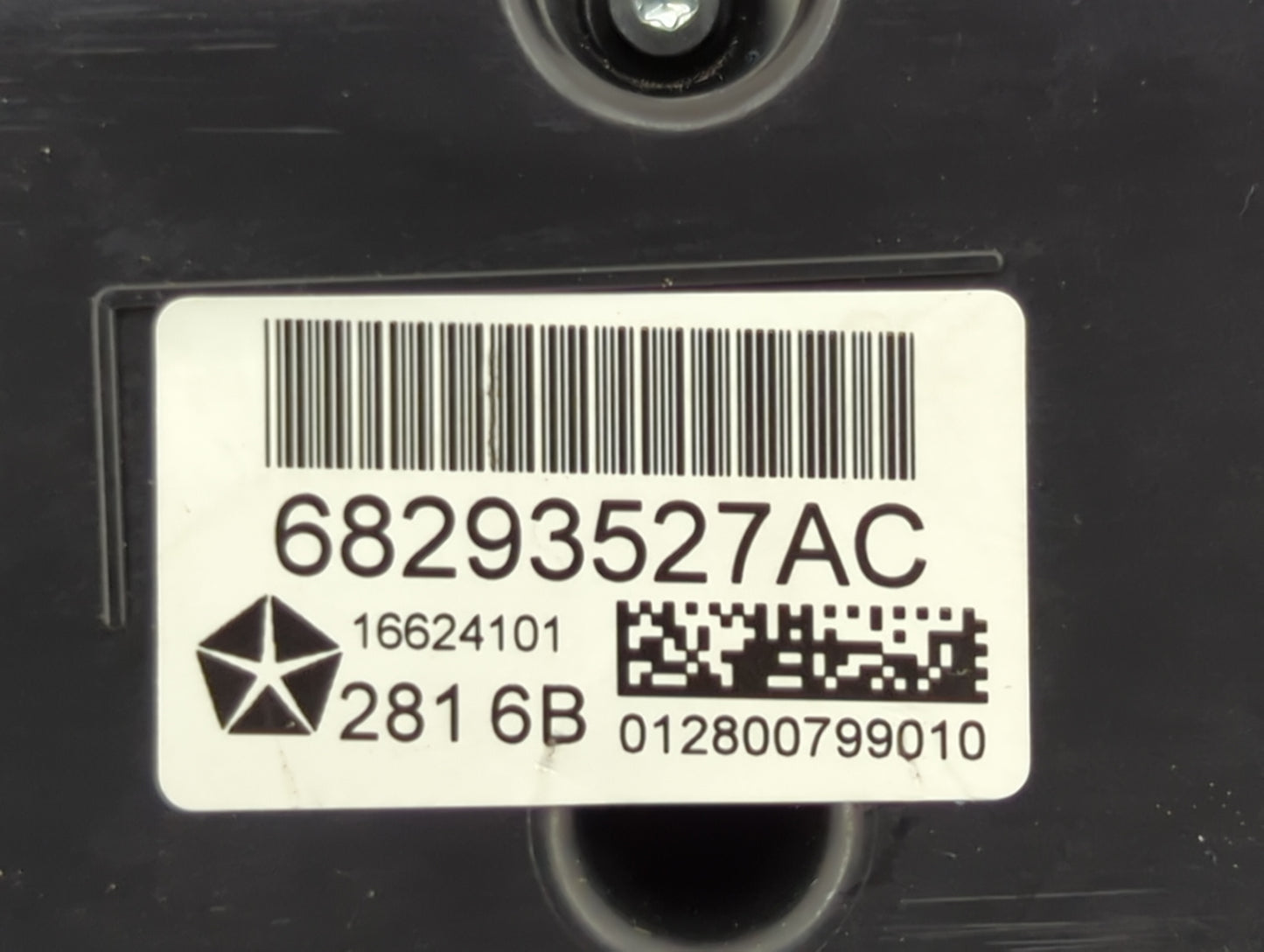 2015-2018 Jeep Cherokee Climate Control Module Temperature AC/Heater Replacement P/N:68293527AC Fits Fits 2015 2016 2017 201