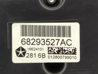 2015-2018 Jeep Cherokee Climate Control Module Temperature AC/Heater Replacement P/N:68293527AC Fits Fits 2015 2016 2017 201