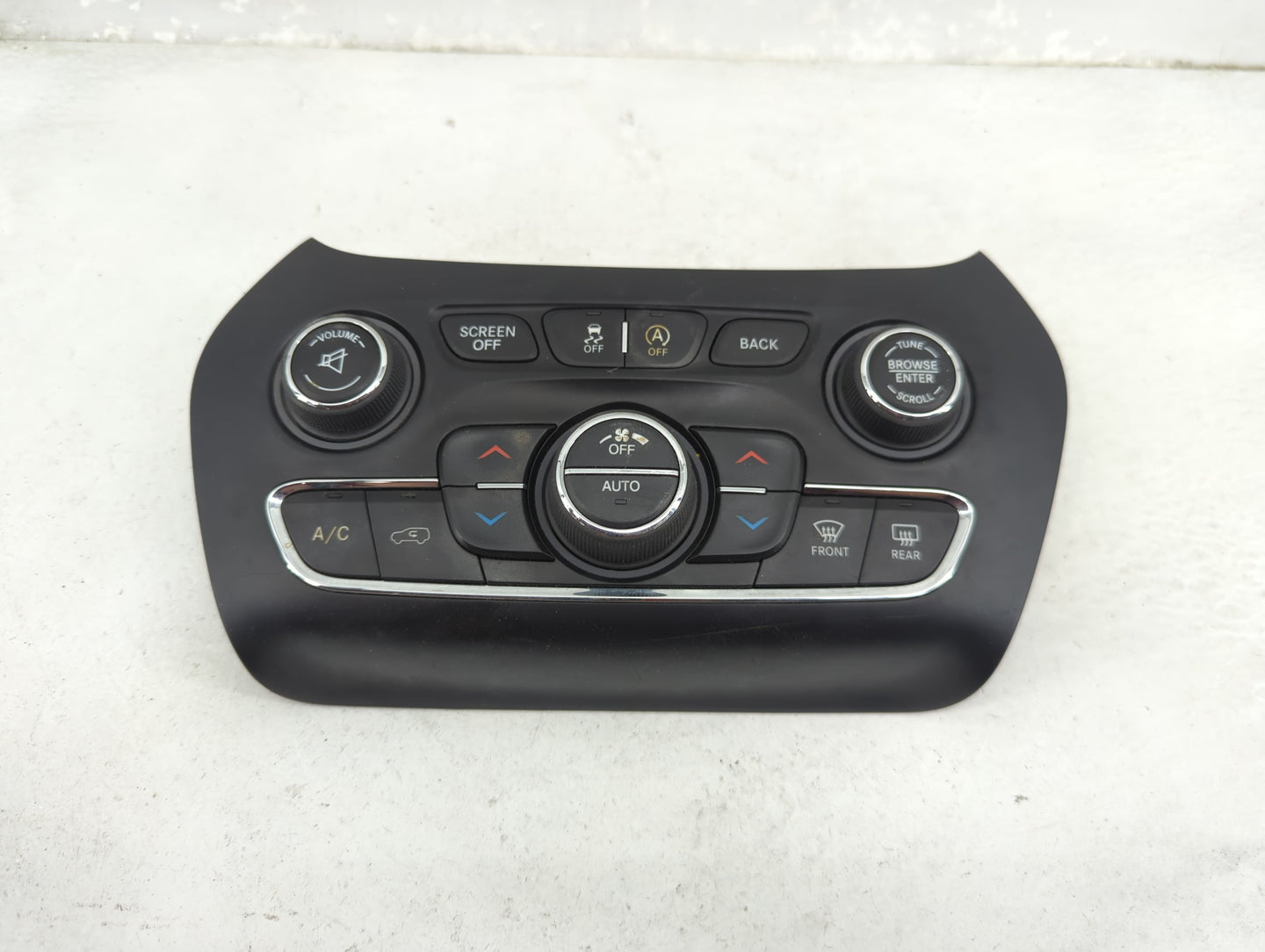 2015-2018 Jeep Cherokee Climate Control Module Temperature AC/Heater Replacement P/N:68293527AC Fits Fits 2015 2016 2017 201