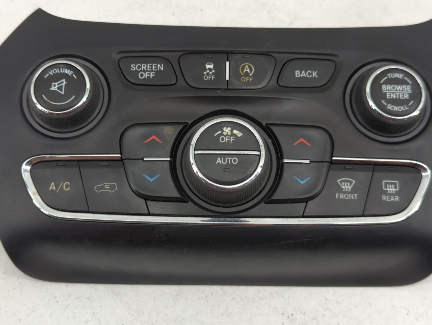 2015-2018 Jeep Cherokee Climate Control Module Temperature AC/Heater Replacement P/N:68293527AC Fits Fits 2015 2016 2017 201