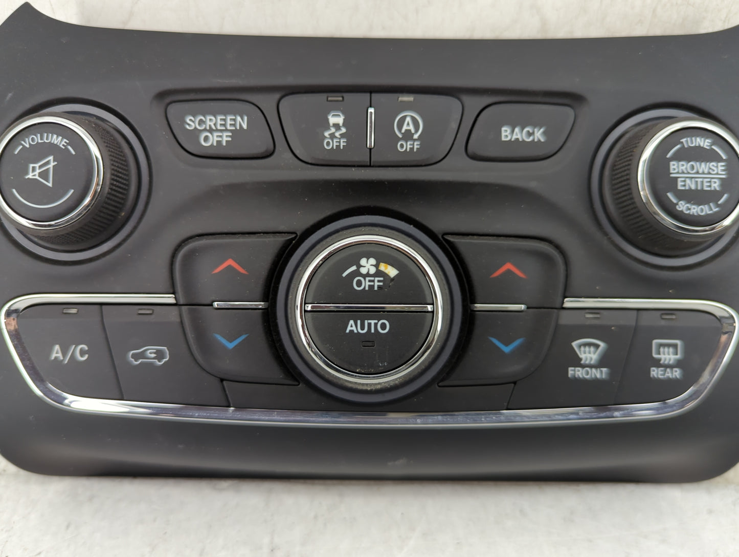 2015-2018 Jeep Cherokee Climate Control Module Temperature AC/Heater Replacement P/N:68293527AC Fits Fits 2015 2016 2017 201