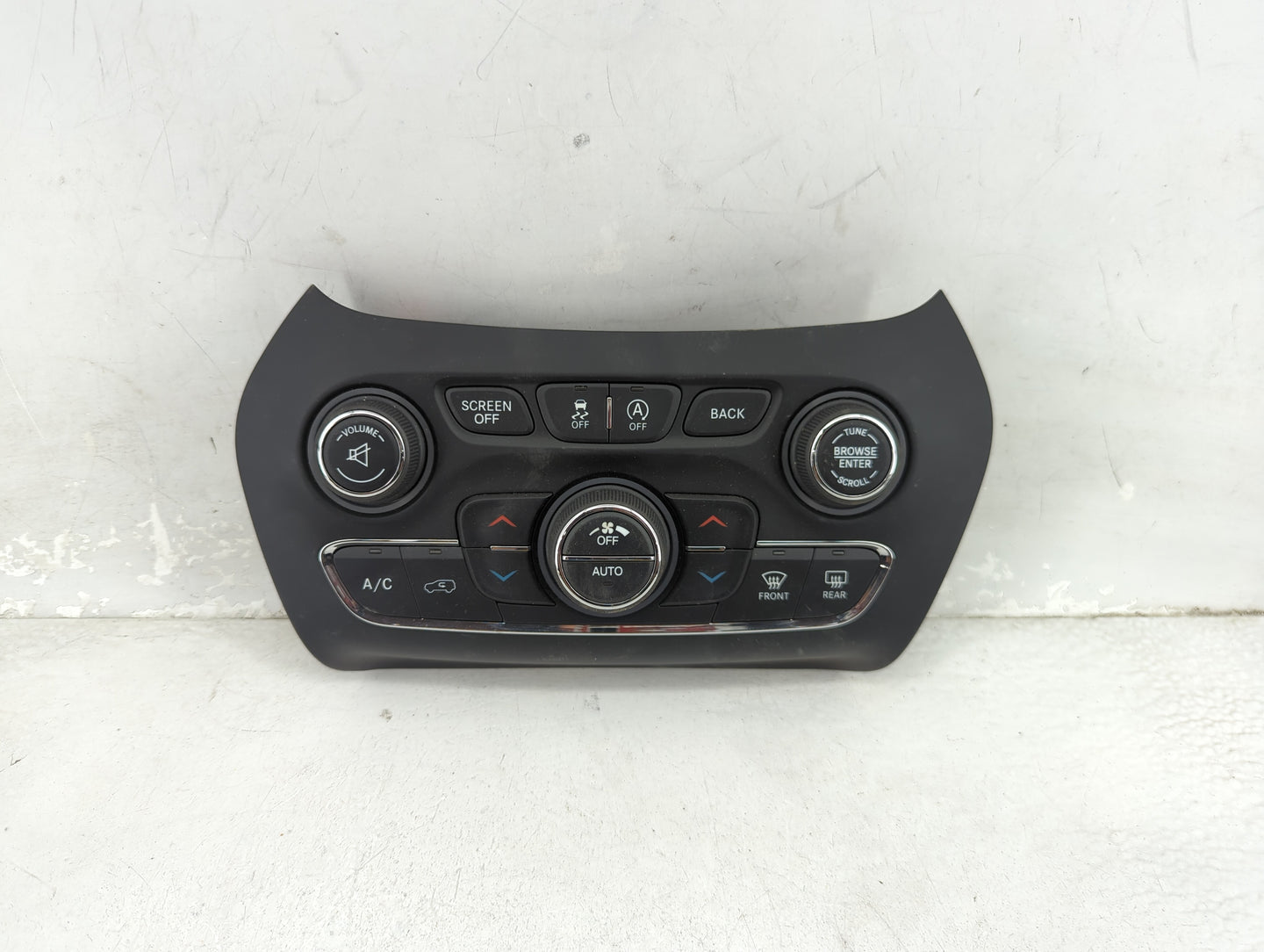 2015-2018 Jeep Cherokee Climate Control Module Temperature AC/Heater Replacement P/N:68293527AC 16624101 Fits OEM Used Auto 