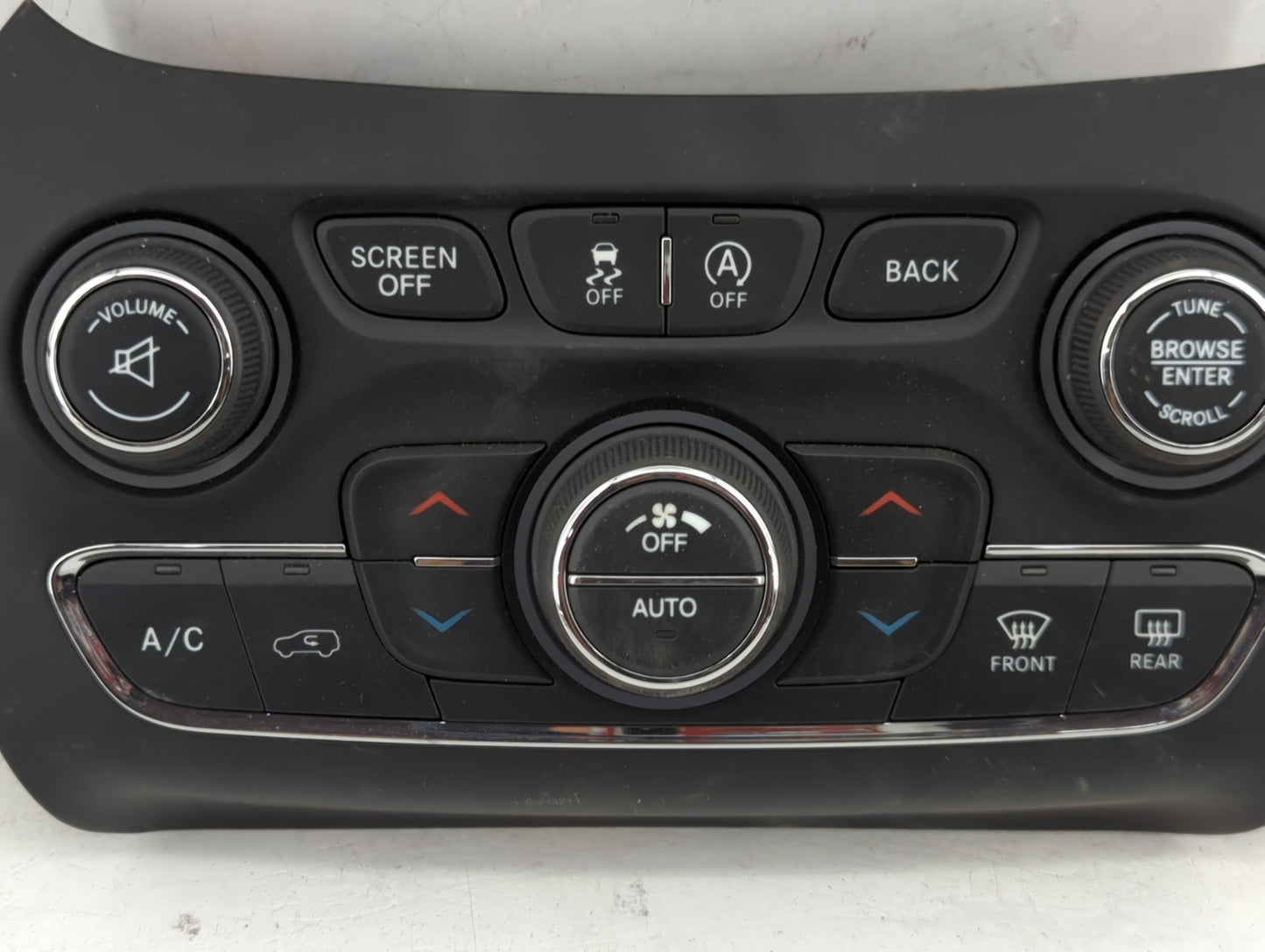 2015-2018 Jeep Cherokee Climate Control Module Temperature AC/Heater Replacement P/N:68293527AC 16624101 Fits OEM Used Auto 