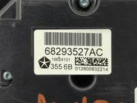2015-2018 Jeep Cherokee Climate Control Module Temperature AC/Heater Replacement P/N:68293527AC Fits Fits 2015 2016 2017 201