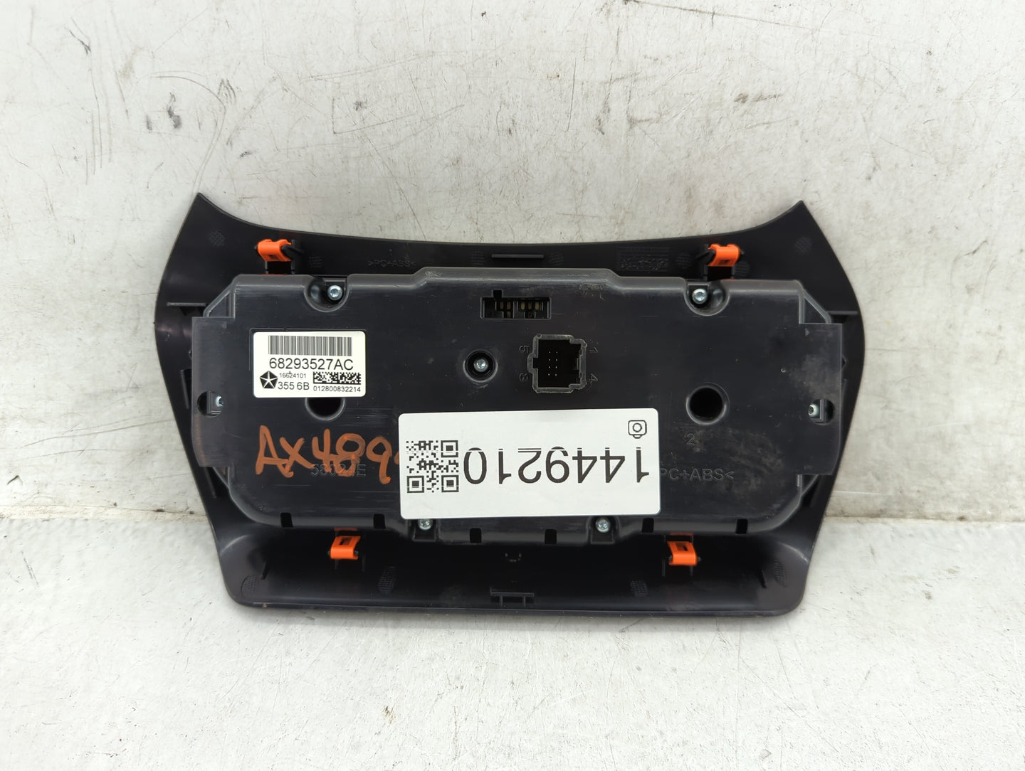 2015-2018 Jeep Cherokee Climate Control Module Temperature AC/Heater Replacement P/N:68293527AC Fits Fits 2015 2016 2017 201