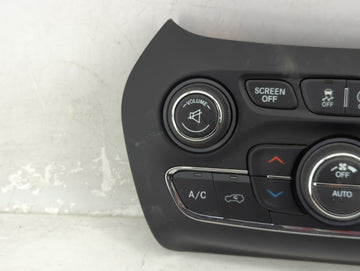 2015-2018 Jeep Cherokee Climate Control Module Temperature AC/Heater Replacement P/N:68293527AC Fits Fits 2015 2016 2017 2018 OEM Used Auto Parts