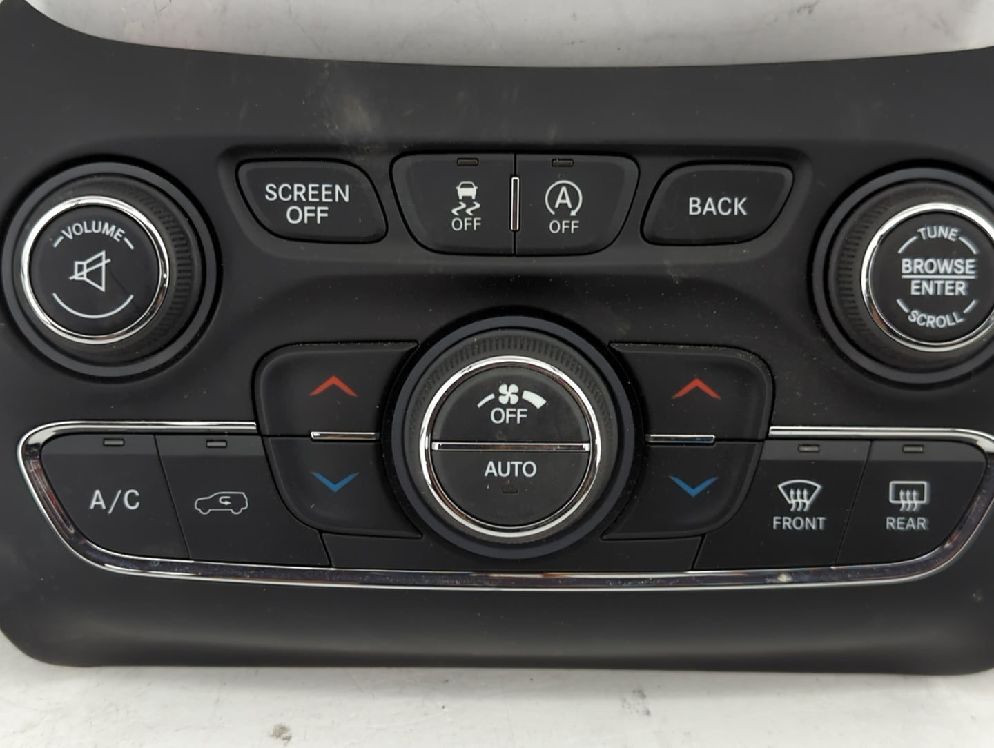 2015-2018 Jeep Cherokee Climate Control Module Temperature AC/Heater Replacement P/N:68293527AC Fits Fits 2015 2016 2017 201