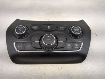 compare product 2015-2018 Jeep Cherokee Climate Control Module Temperature AC/Heater Replacement P/N:68293521AC Fits Fits 2015 2016 2017 2018 OEM Used Auto Parts