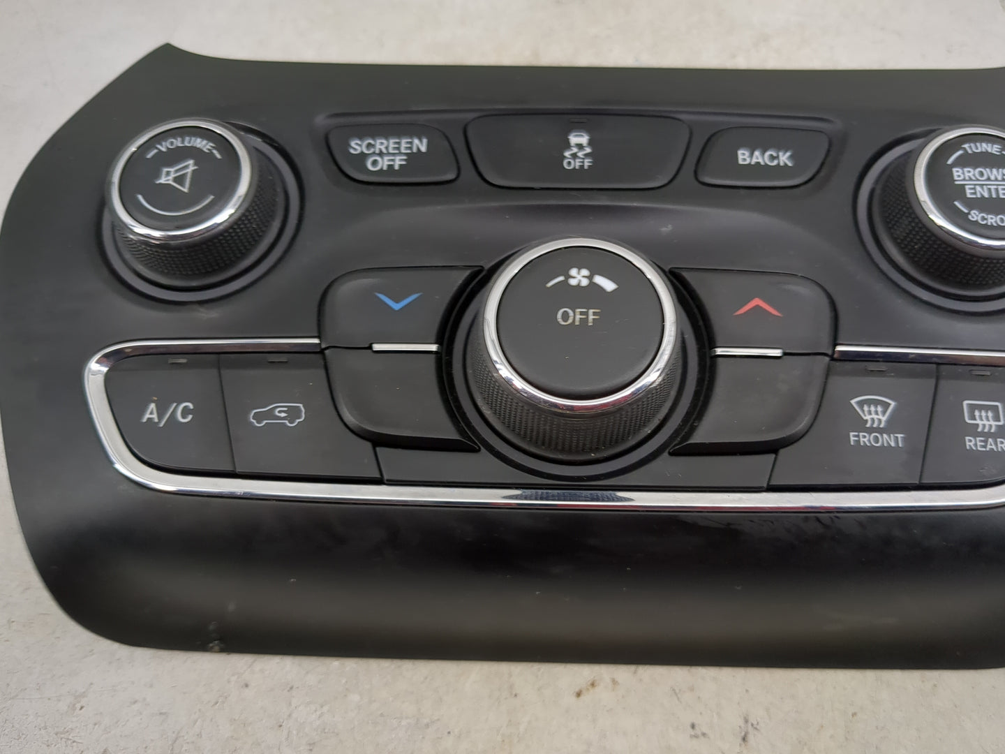 2015-2018 Jeep Cherokee Climate Control Module Temperature AC/Heater Replacement P/N:68293521AC Fits Fits 2015 2016 2017 201