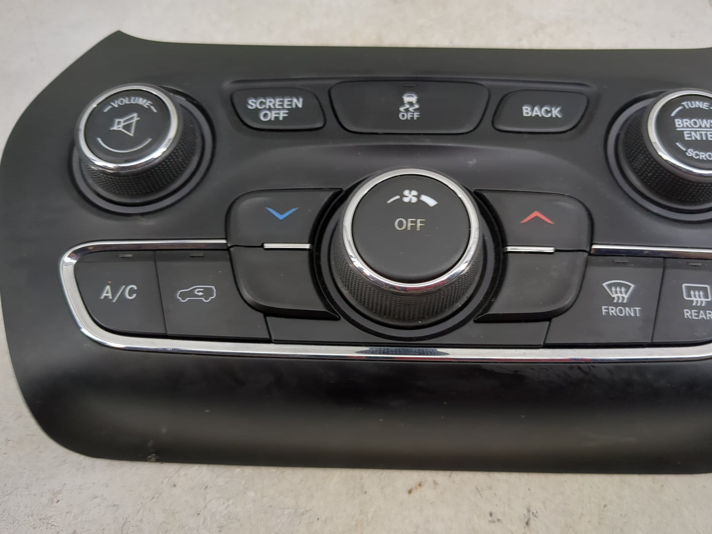 2015-2018 Jeep Cherokee Climate Control Module Temperature AC/Heater Replacement P/N:68293521AC Fits Fits 2015 2016 2017 201