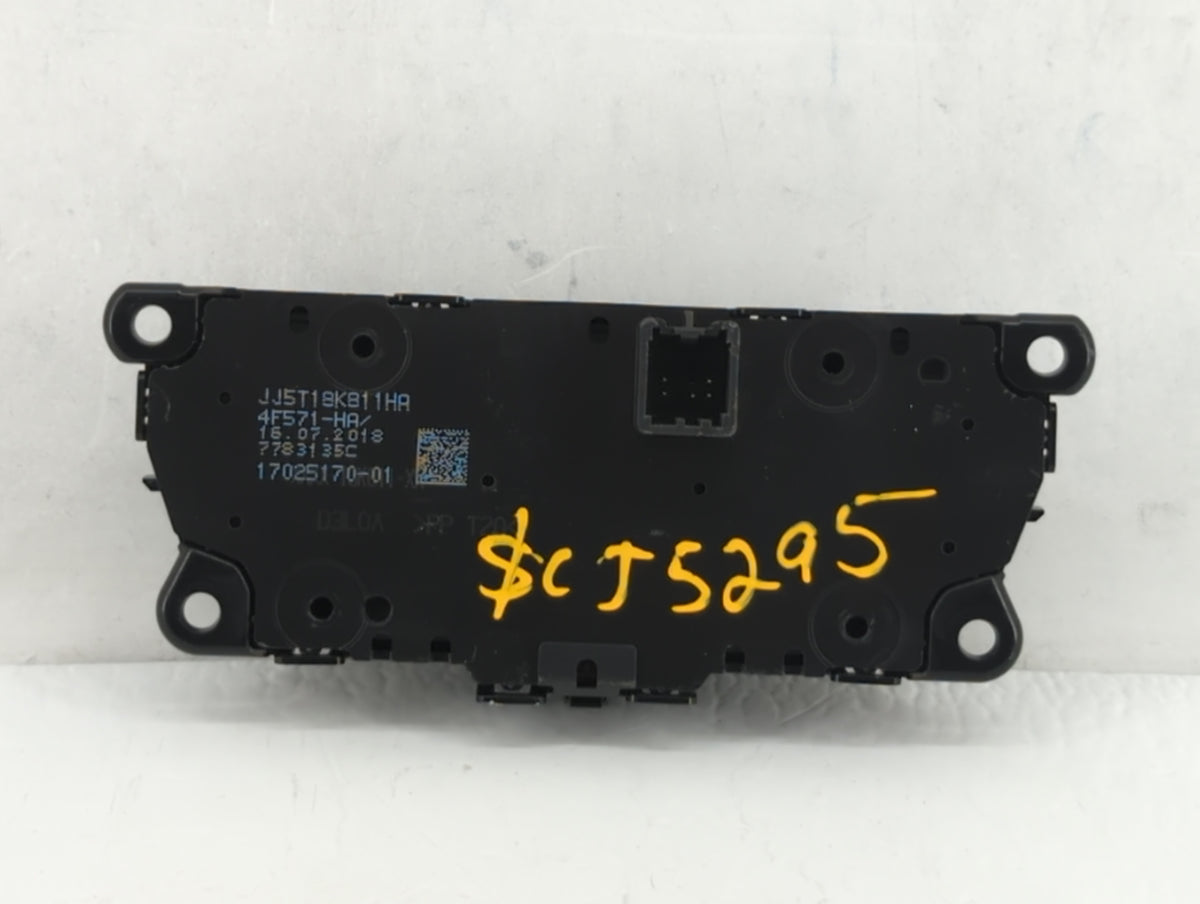 2017-2017 Jeep Cherokee Am Fm Cd Player Radio Receiver 393590 - Oemusedautoparts1.com