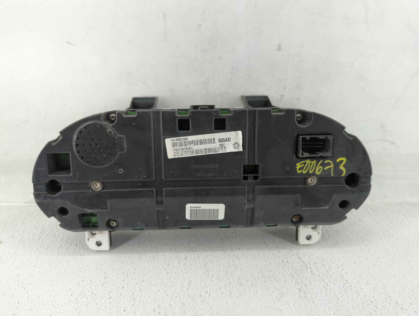 2017-2018 Jeep Cherokee Instrument Cluster Speedometer Gauges P/N:P68309005AD P68309006AC Fits Fits 2017 2018 OEM Used Auto 