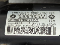 2014-2018 Jeep Cherokee Car Starter Motor Solenoid OEM P/N:68084005AA Fits Fits 2014 2015 2016 2017 2018 2019 2020 2021 2022