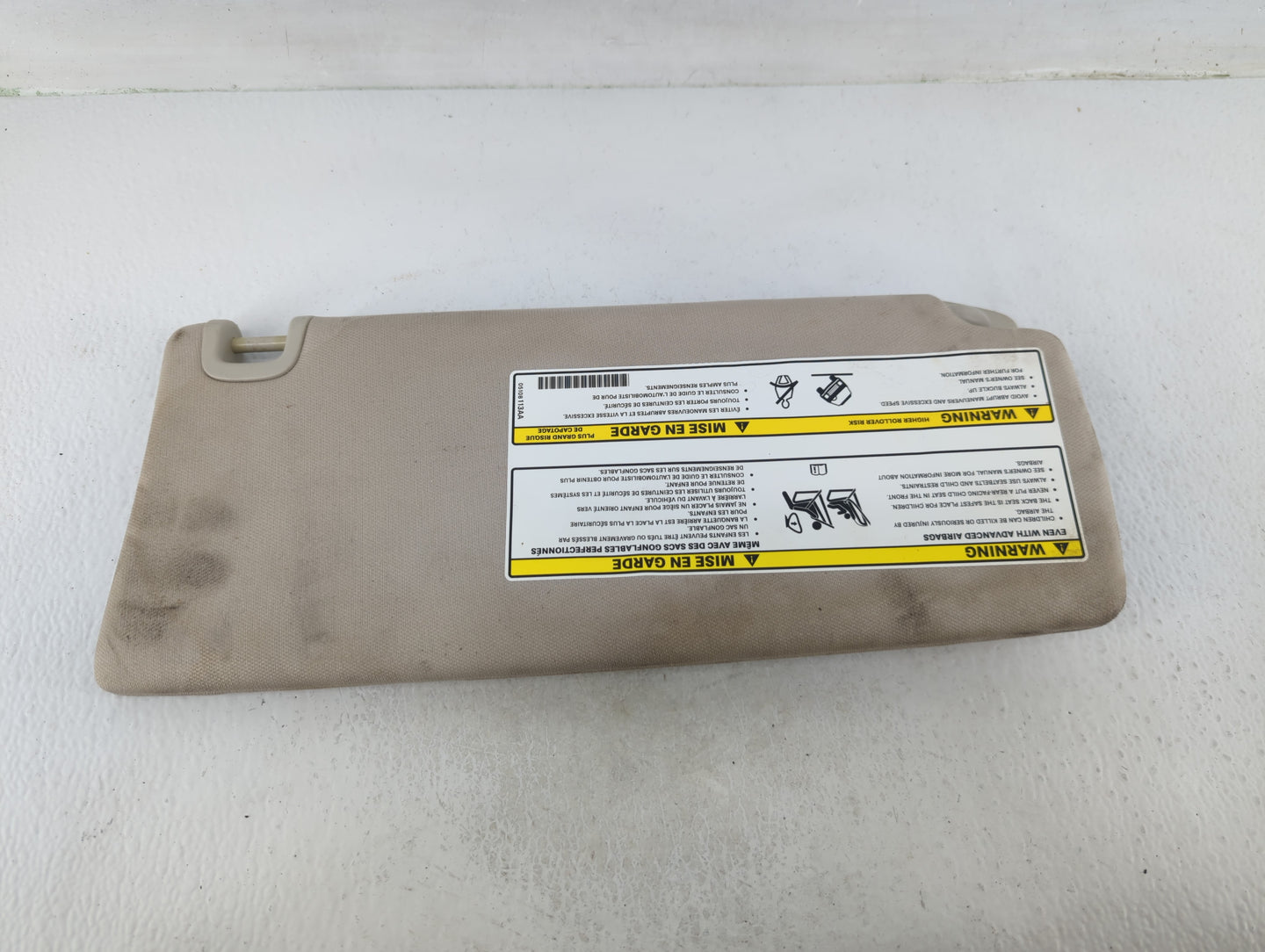 2014-2018 Jeep Cherokee Sun Visor Shade Replacement Driver Left Mirror Fits Fits 2014 2015 2016 2017 2018 OEM Used Auto Part