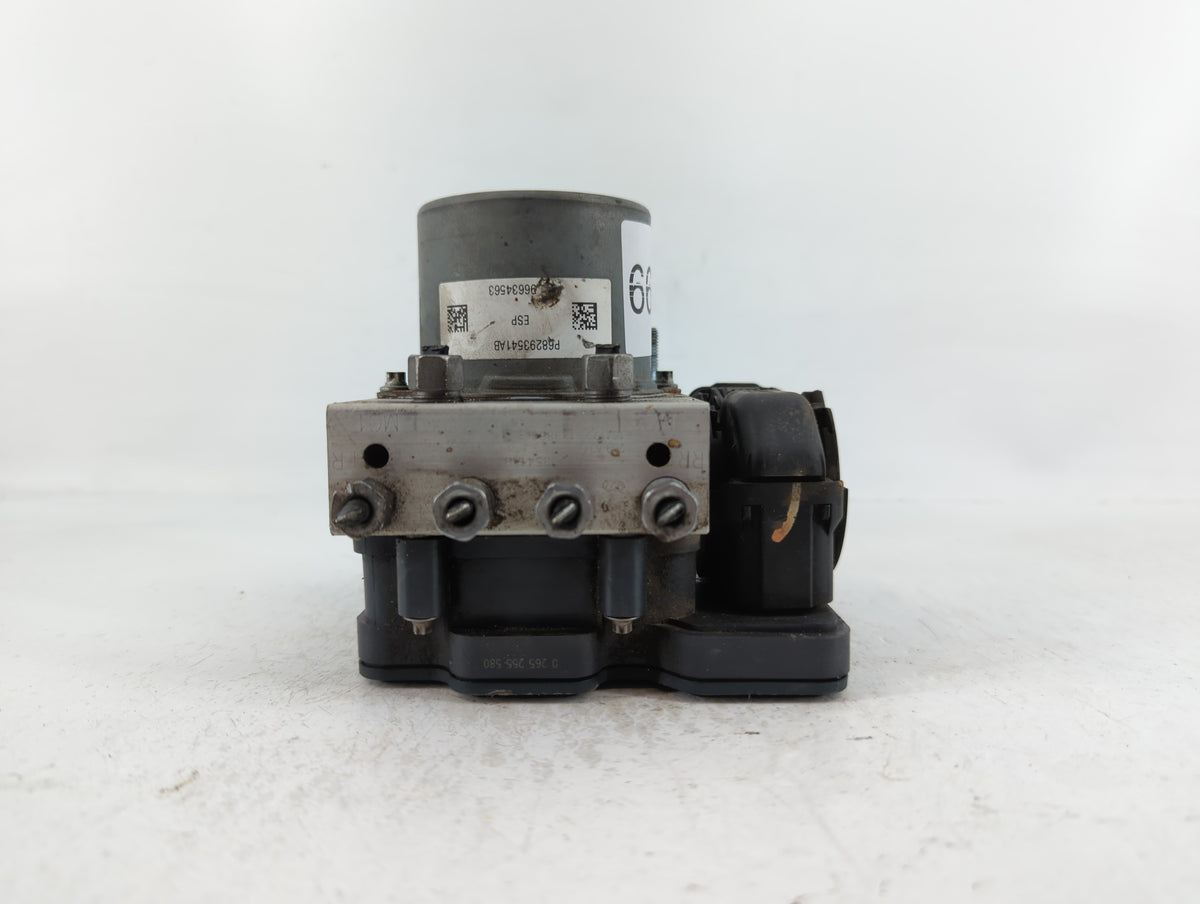 2017 Jeep Cherokee Anti-Lock Brake ABS Pump Module Actuator OEM P/N:P68293541AB Fits OEM Used Auto Parts - Oemusedautoparts1