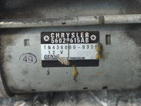 2015-2022 Jeep Cherokee Car Starter Motor Solenoid OEM P/N:TN438000-0321 5609615AB Fits OEM Used Auto Parts - Oemusedautopar