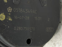 2014-2022 Jeep Cherokee Throttle Body P/N:0 280 750 570 05184349AC Fits OEM Used Auto Parts - Oemusedautoparts1.com