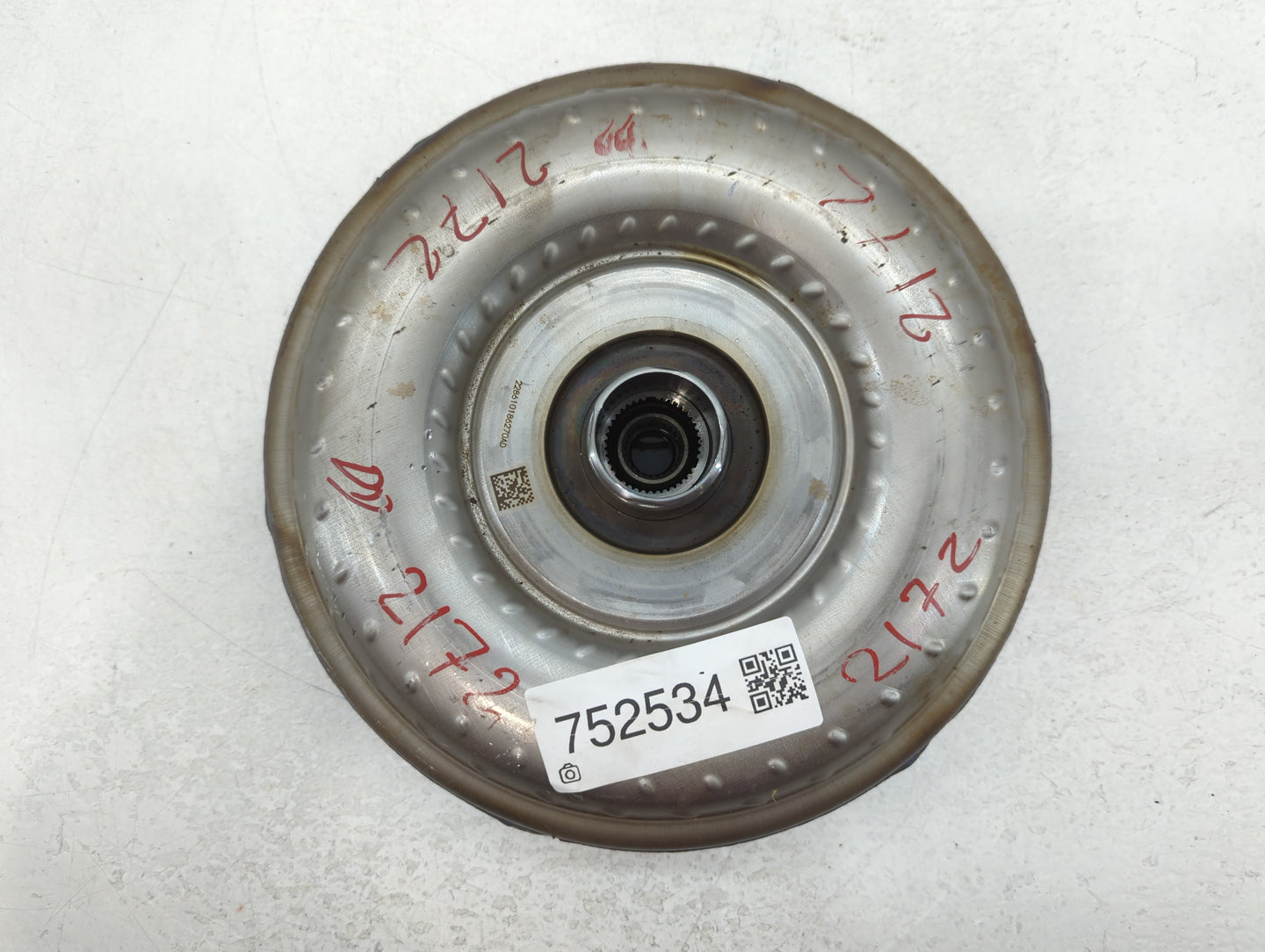 2017 Jeep Cherokee Torque Converter Automatic Transmission OEM P/N:228610186270AD Fits OEM Used Auto Parts - Oemusedautopart