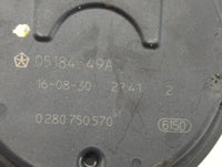 2014-2022 Jeep Cherokee Throttle Body P/N:0 280 750 570 05184349AC Fits OEM Used Auto Parts - Oemusedautoparts1.com