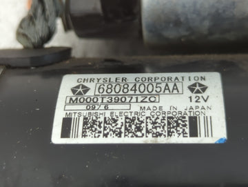 2014-2018 Jeep Cherokee Car Starter Motor Solenoid OEM P/N:68084005AA Fits Fits 2014 2015 2016 2017 2018 2019 2020 2021 2022 OEM Used Auto Parts