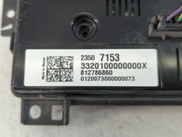 2015-2018 Jeep Cherokee Climate Control Module Temperature AC/Heater Replacement P/N:23507153 Fits Fits 2015 2016 2017 2018 