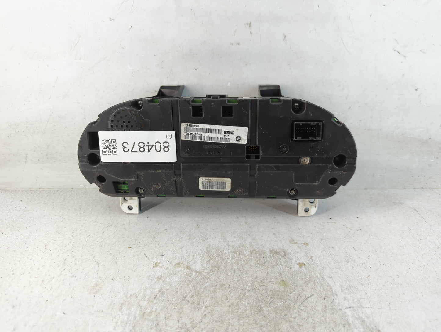 2017-2018 Jeep Cherokee Instrument Cluster Speedometer Gauges P/N:A2C80949600 P68309005AD Fits Fits 2017 2018 OEM Used Auto 