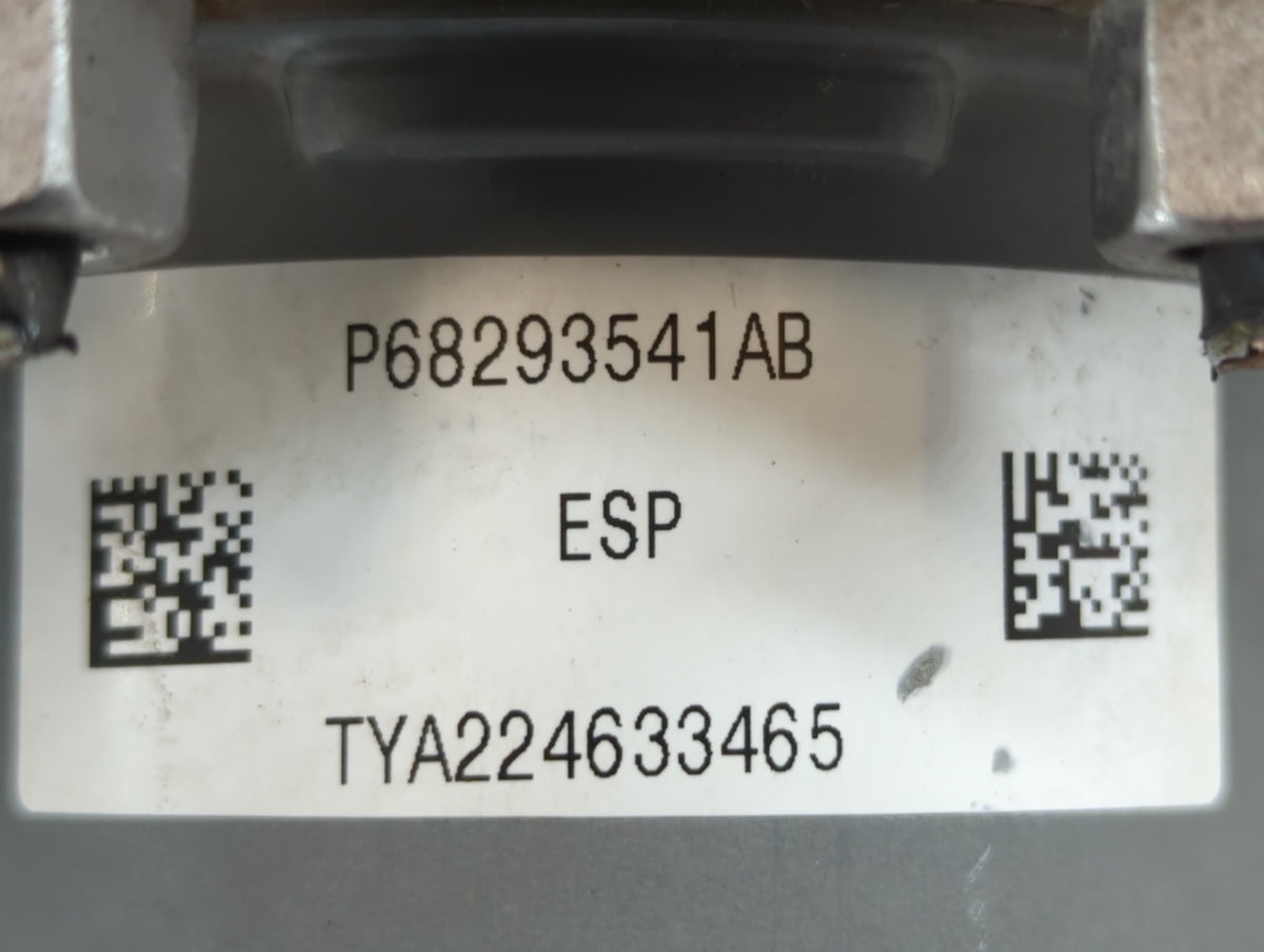2017 Jeep Cherokee Anti-Lock Brake ABS Pump Module Actuator OEM P/N:P6829541AB Fits OEM Used Auto Parts - Oemusedautoparts1.