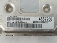 2016-2017 Jeep Cherokee PCM Engine Control Computer ECU ECM PCU OEM P/N:P68258531AB Fits Fits 2016 2017 OEM Used Auto Parts 