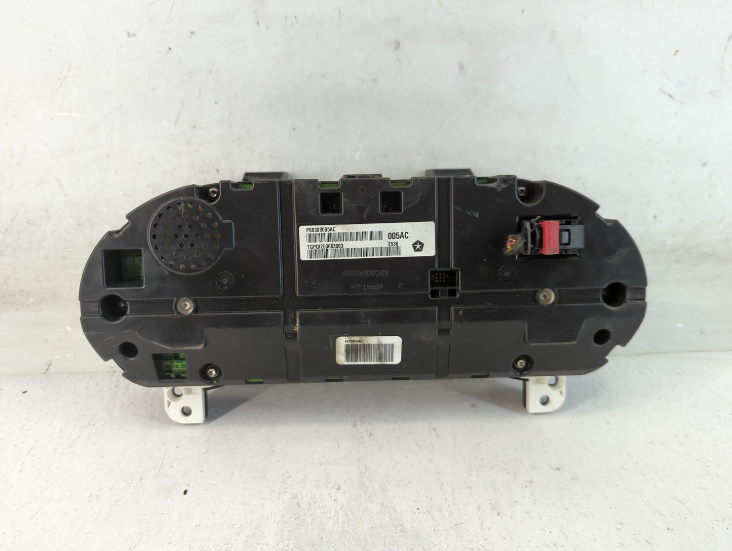 2017-2018 Jeep Cherokee Instrument Cluster Speedometer Gauges P/N:P68309005AC Fits Fits 2017 2018 OEM Used Auto Parts - Oemu