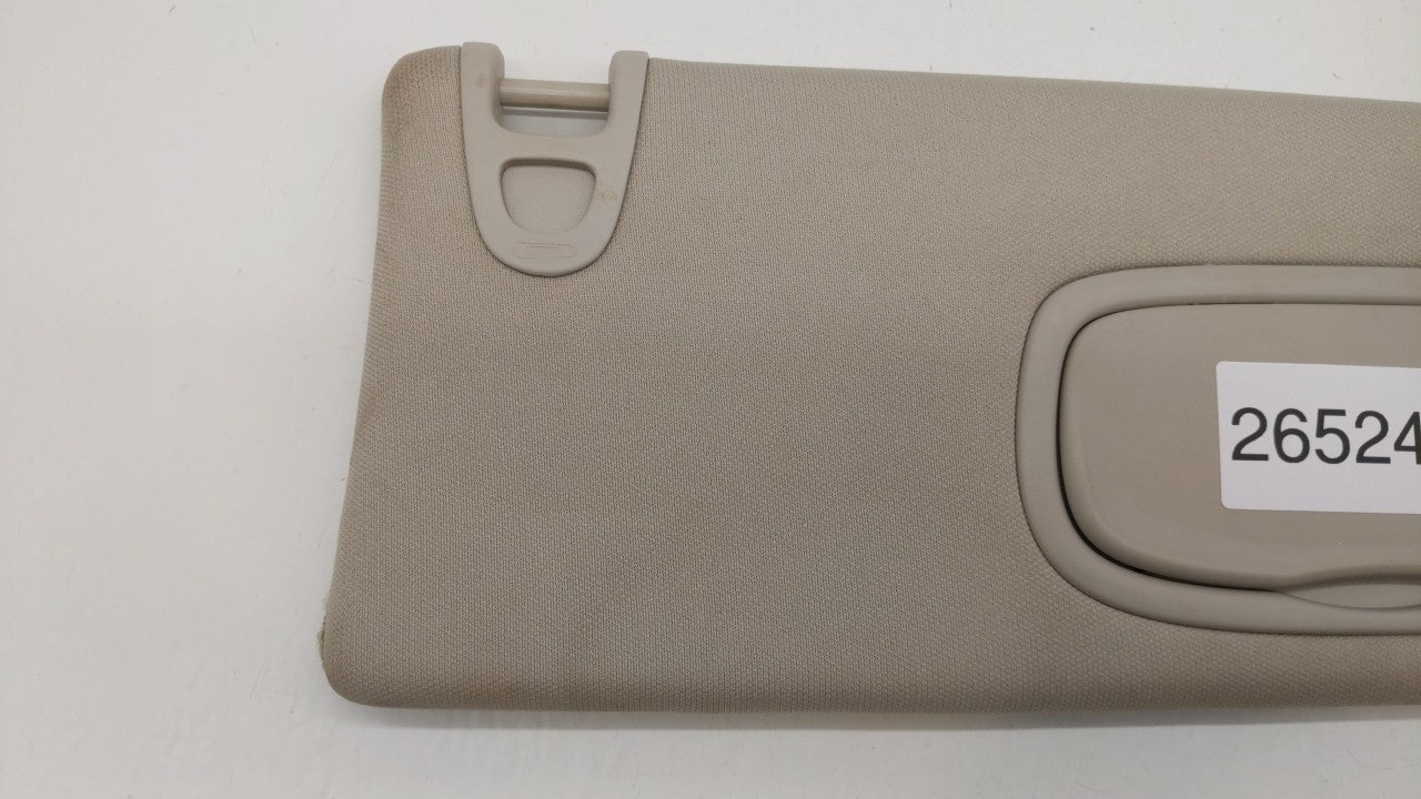 2017 Jeep Cherokee Sun Visor Shade Replacement Passenger Right Mirror Fits Fits 2014 2015 2016 2018 OEM Used Auto Parts - Oe
