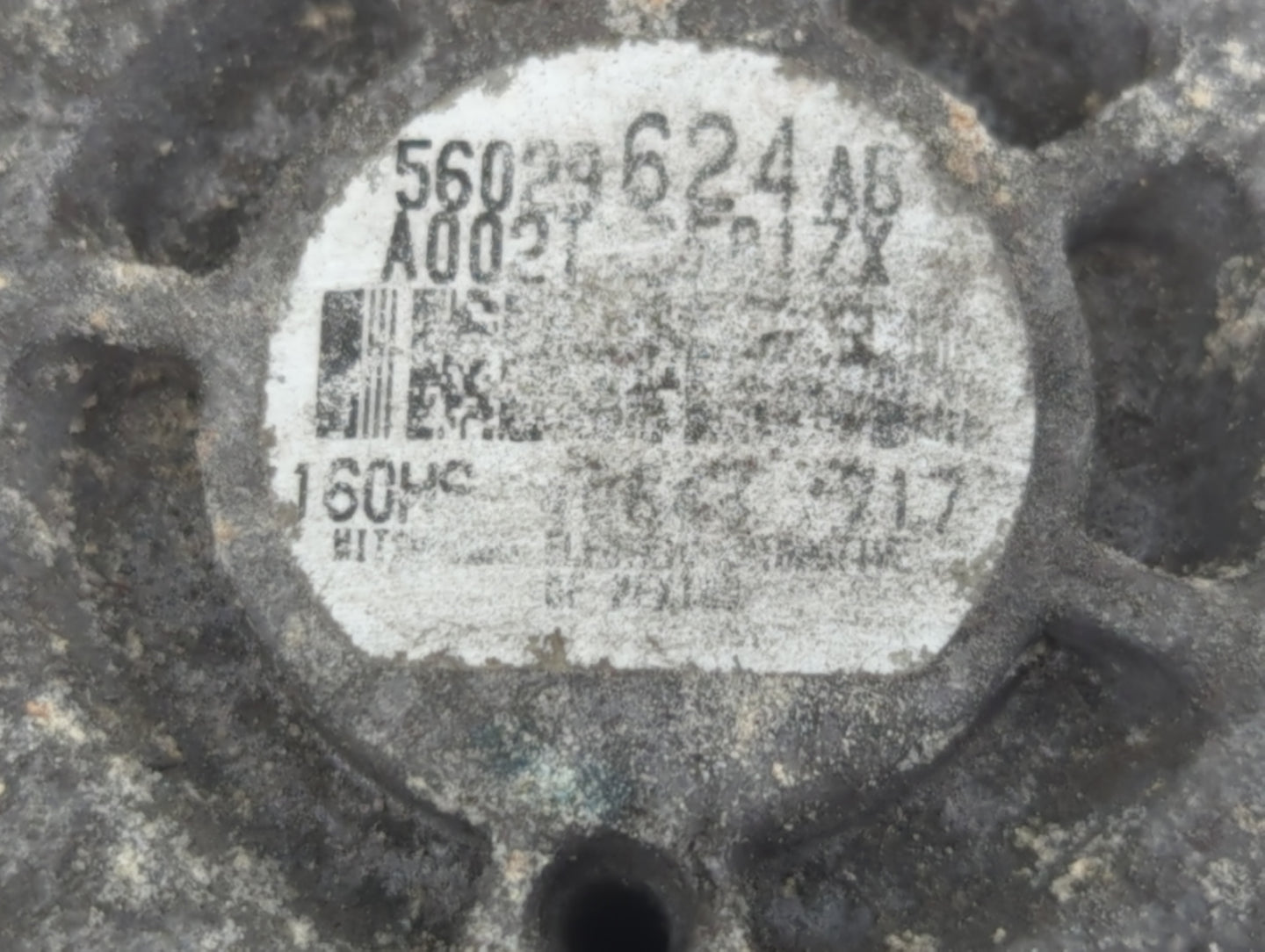 2017-2022 Jeep Compass Alternator Replacement Generator Charging Assembly Engine OEM P/N:56029624AB Fits OEM Used Auto Parts