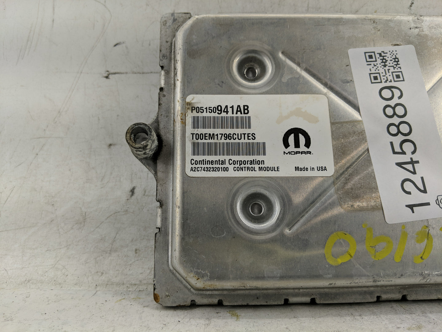 2013-2017 Jeep Compass PCM Engine Control Computer ECU ECM PCU OEM P/N:P05150941AB Fits Fits 2013 2014 2015 2016 2017 OEM Us
