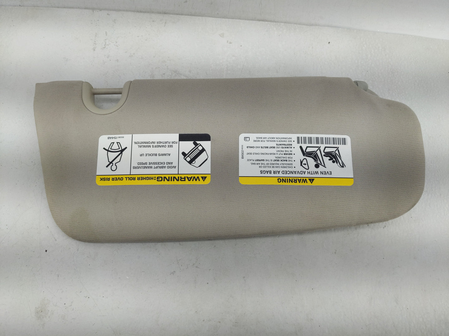 2010-2017 Jeep Compass Sun Visor Shade Replacement Driver Left Mirror Fits Fits 2010 2011 2012 2013 2014 2015 2016 2017 OEM 