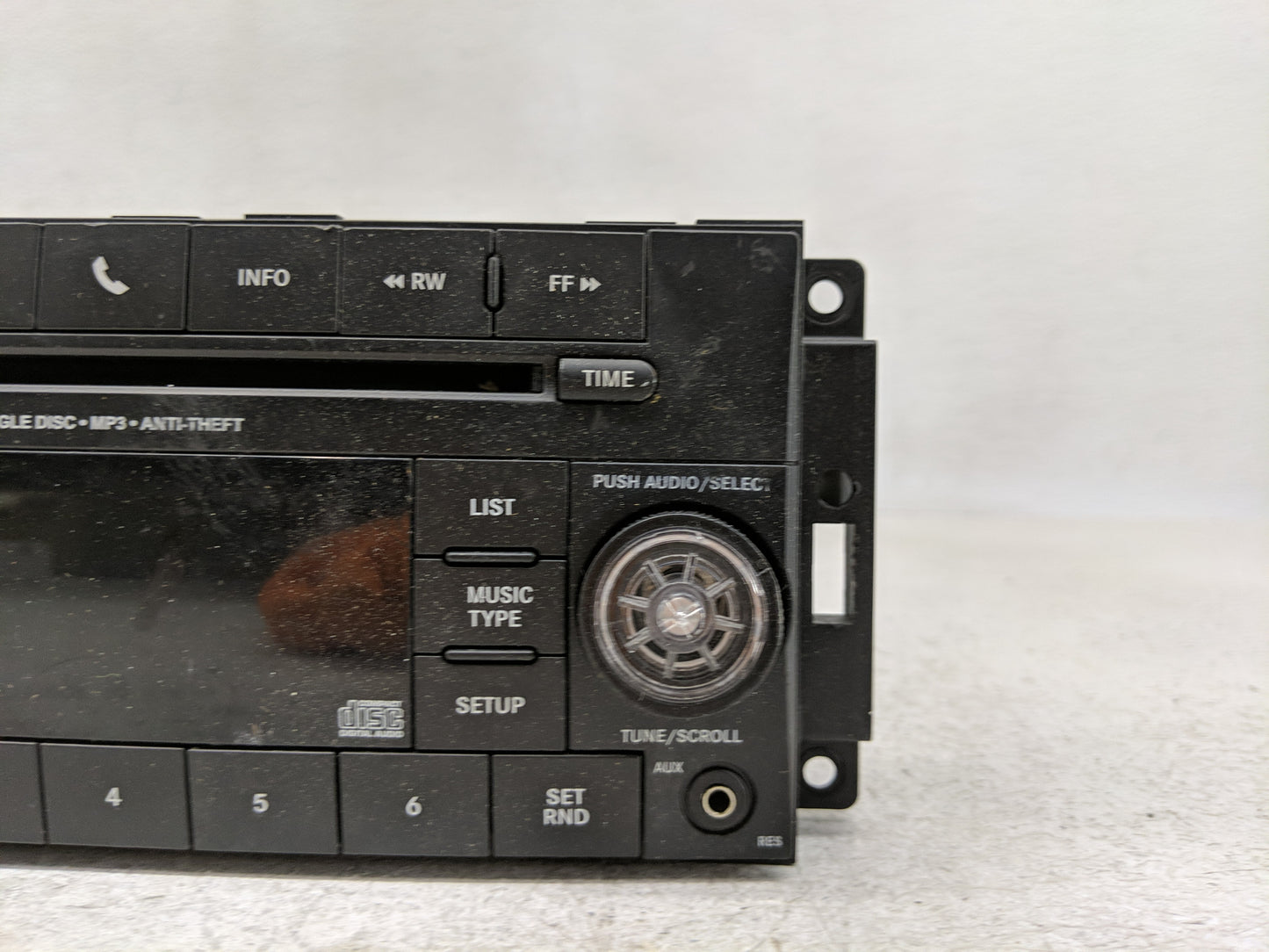 2017 Jeep Compass Radio AM FM Cd Player Receiver Replacement P/N:P05091197AE Fits Fits 2012 2013 2014 2015 2016 OEM Used Aut