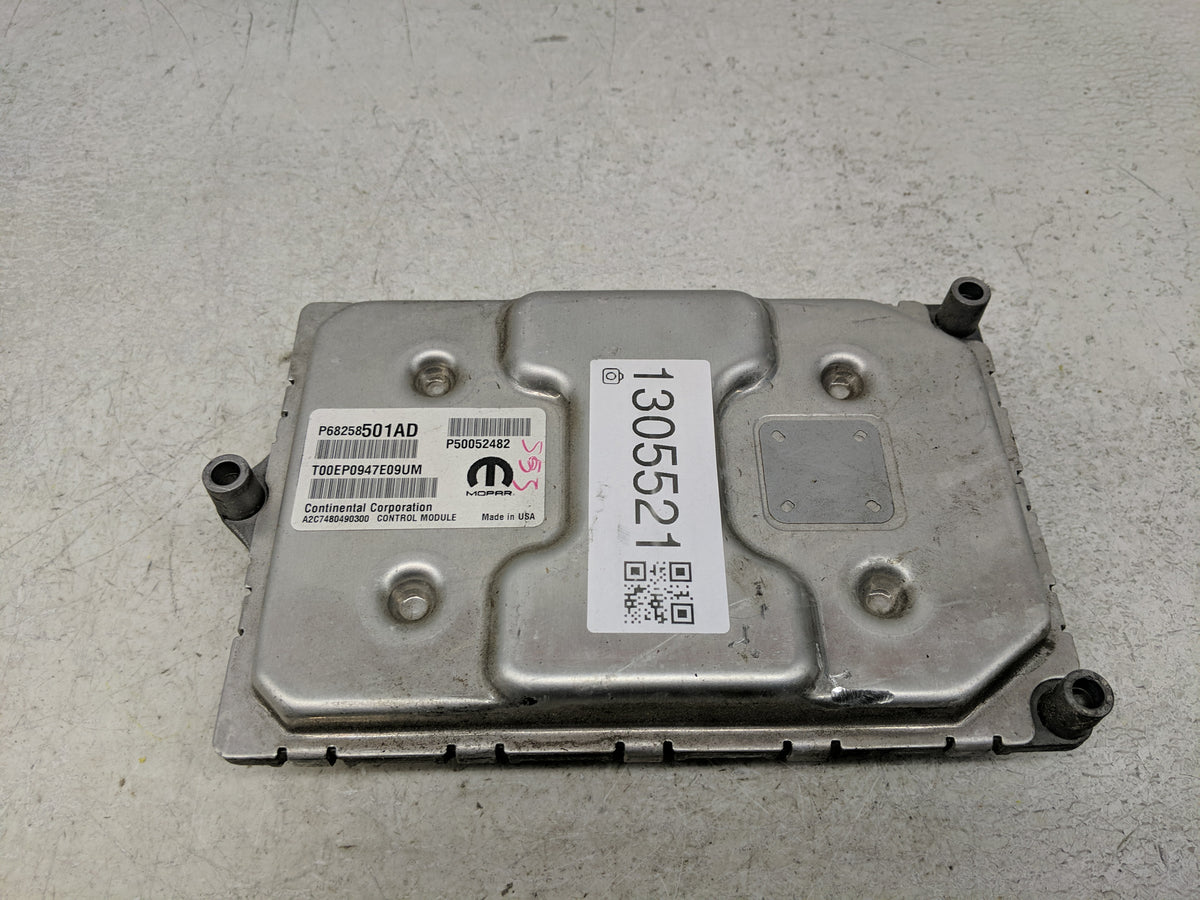 2017-2018 Jeep Compass PCM Engine Control Computer ECU ECM PCU OEM P/N:P68258501AD Fits Fits 2017 2018 OEM Used Auto Parts -