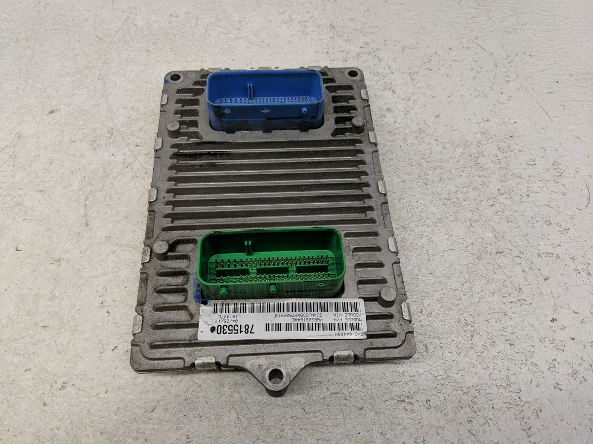 2017-2018 Jeep Compass PCM Engine Control Computer ECU ECM PCU OEM P/N:P68258501AD Fits Fits 2017 2018 OEM Used Auto Parts -