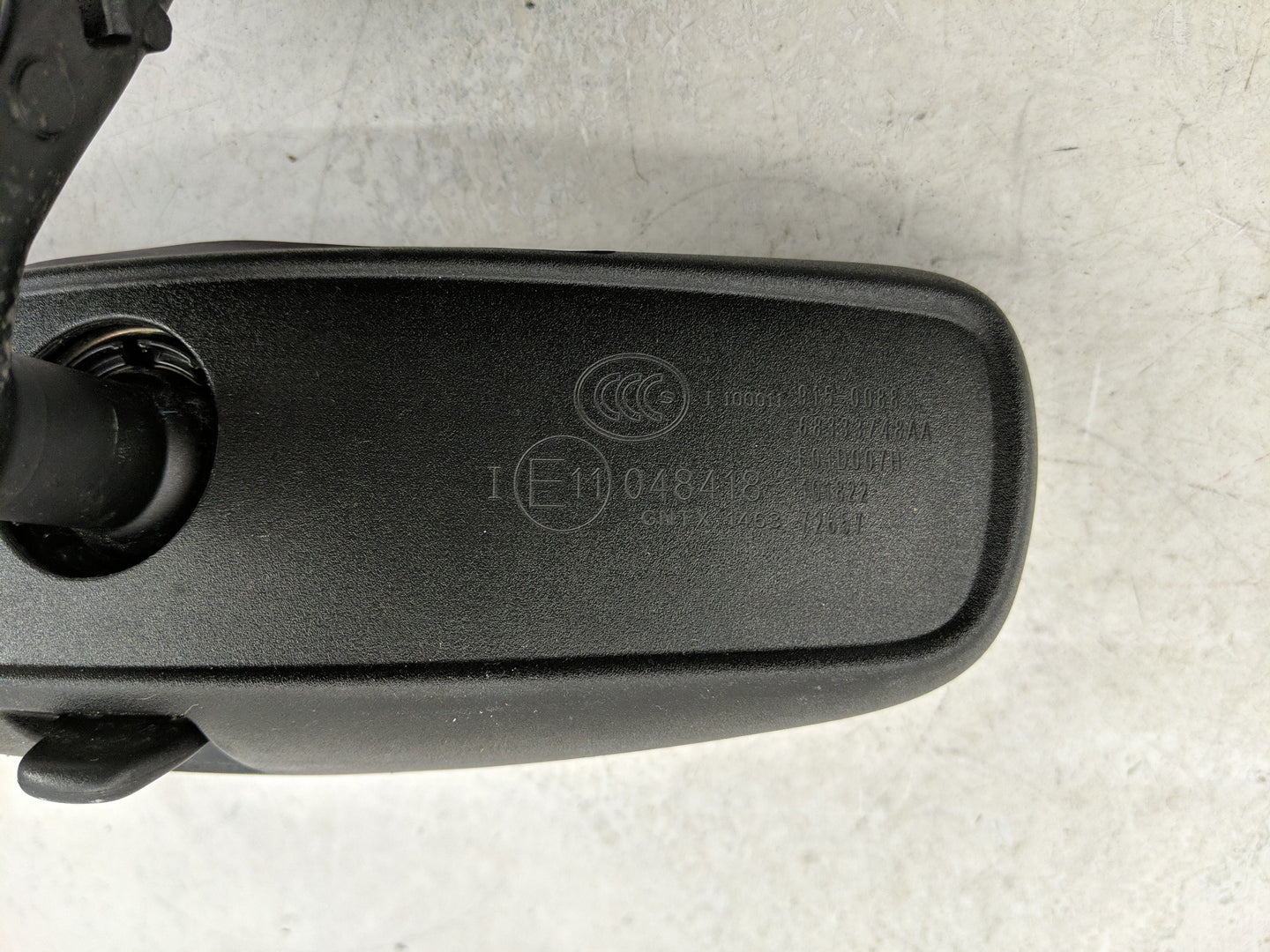 2017 Jeep Compass Interior Rear View Mirror Replacement OEM P/N:E11048418 Fits OEM Used Auto Parts - Oemusedautoparts1.com