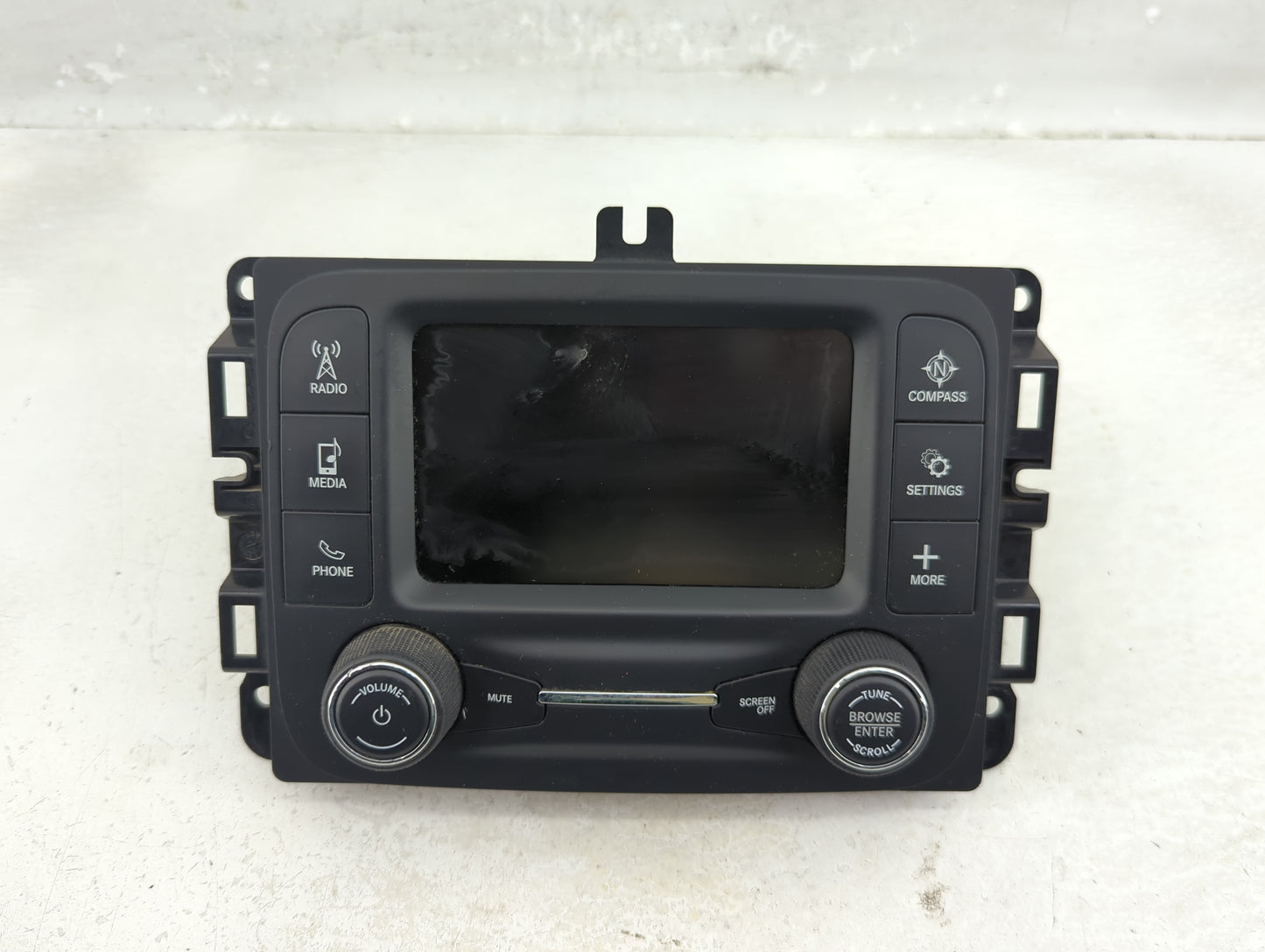 2017 Jeep Compass Radio AM FM Cd Player Receiver Replacement P/N:TVPQN1657H01AB Fits OEM Used Auto Parts - Oemusedautoparts1