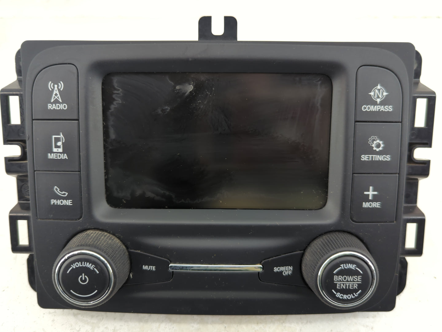 2017 Jeep Compass Radio AM FM Cd Player Receiver Replacement P/N:TVPQN1657H01AB Fits OEM Used Auto Parts - Oemusedautoparts1