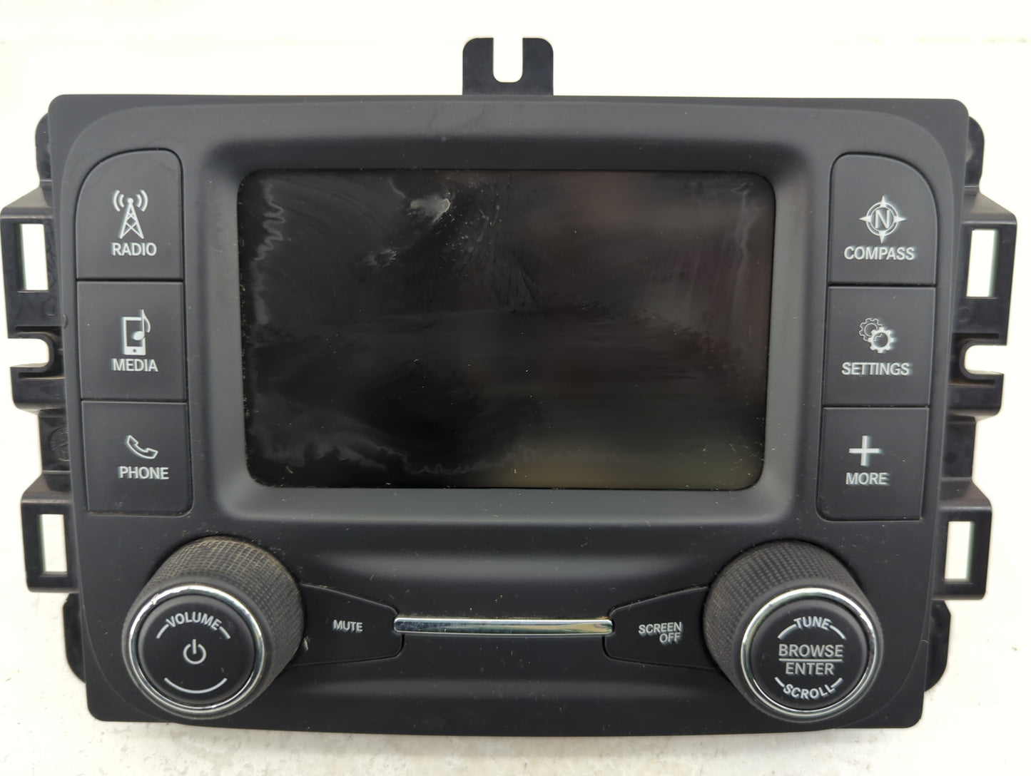 2017 Jeep Compass Radio AM FM Cd Player Receiver Replacement P/N:TVPQN1657H01AB Fits OEM Used Auto Parts - Oemusedautoparts1