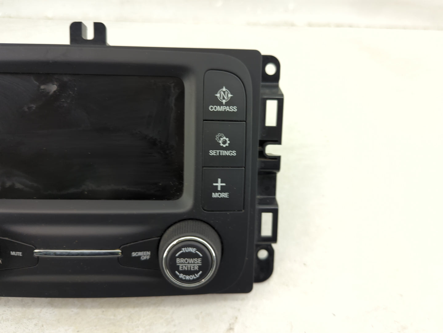 2017 Jeep Compass Radio AM FM Cd Player Receiver Replacement P/N:TVPQN1657H01AB Fits OEM Used Auto Parts - Oemusedautoparts1