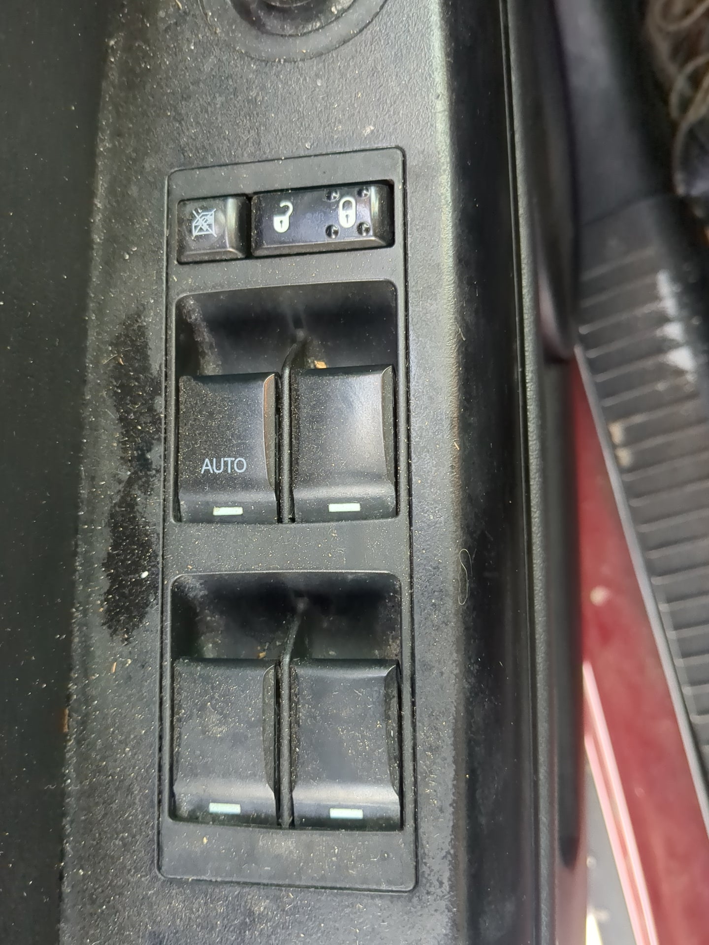 2017 Jeep Compass Master Power Window Switch Replacement Driver Side Left Fits OEM Used Auto Parts - Oemusedautoparts1.com