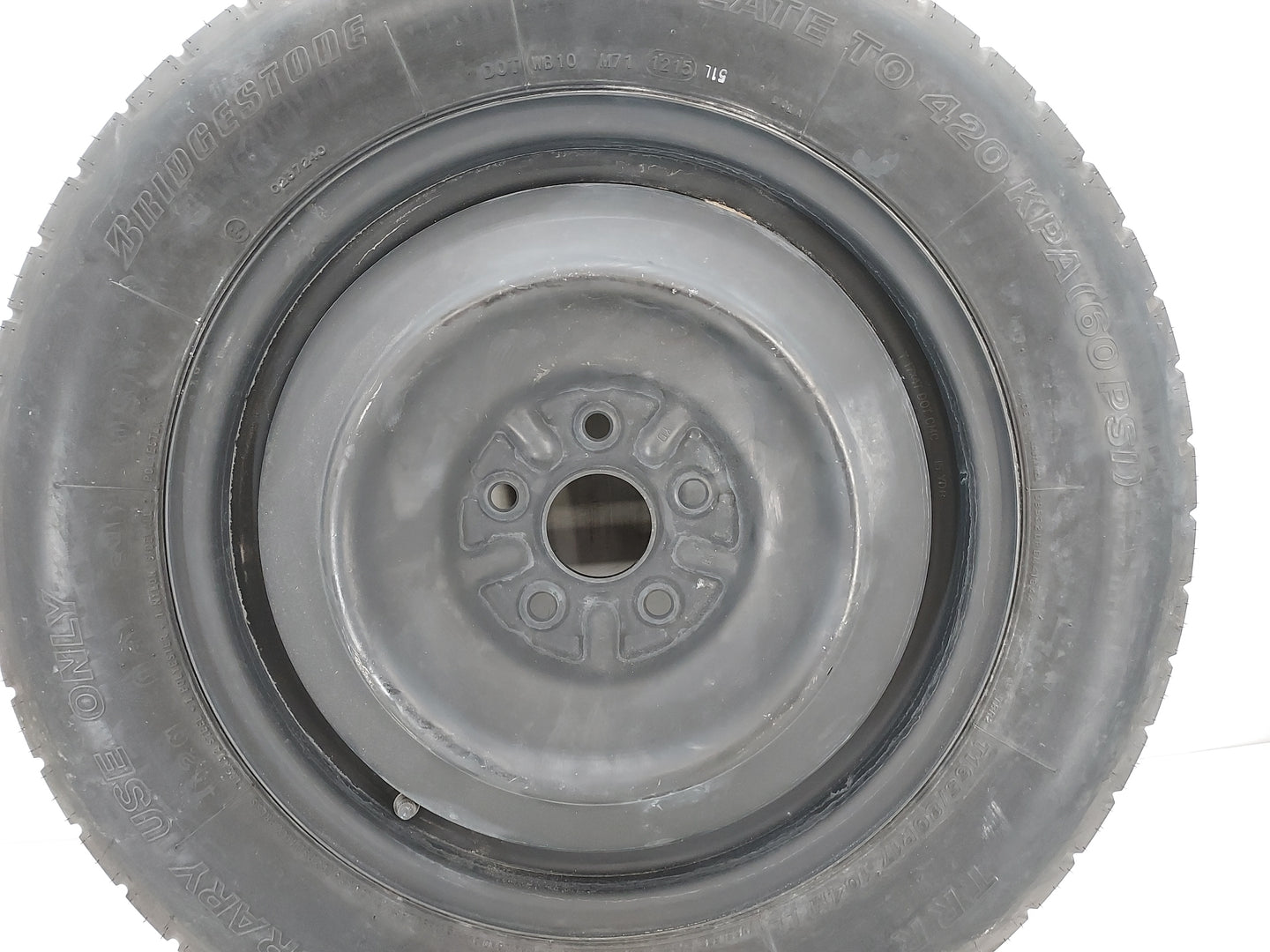 Jeep Compass Spare Donut Tire Wheel Rim Oem 1420767 - Oemusedautoparts1.com