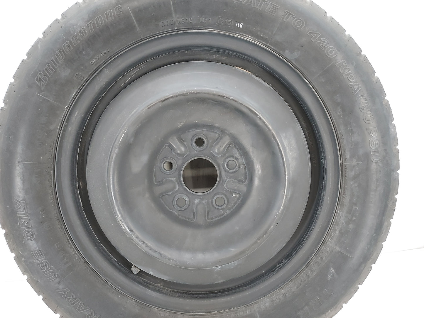 Jeep Compass Spare Donut Tire Wheel Rim Oem 1420767 - Oemusedautoparts1.com