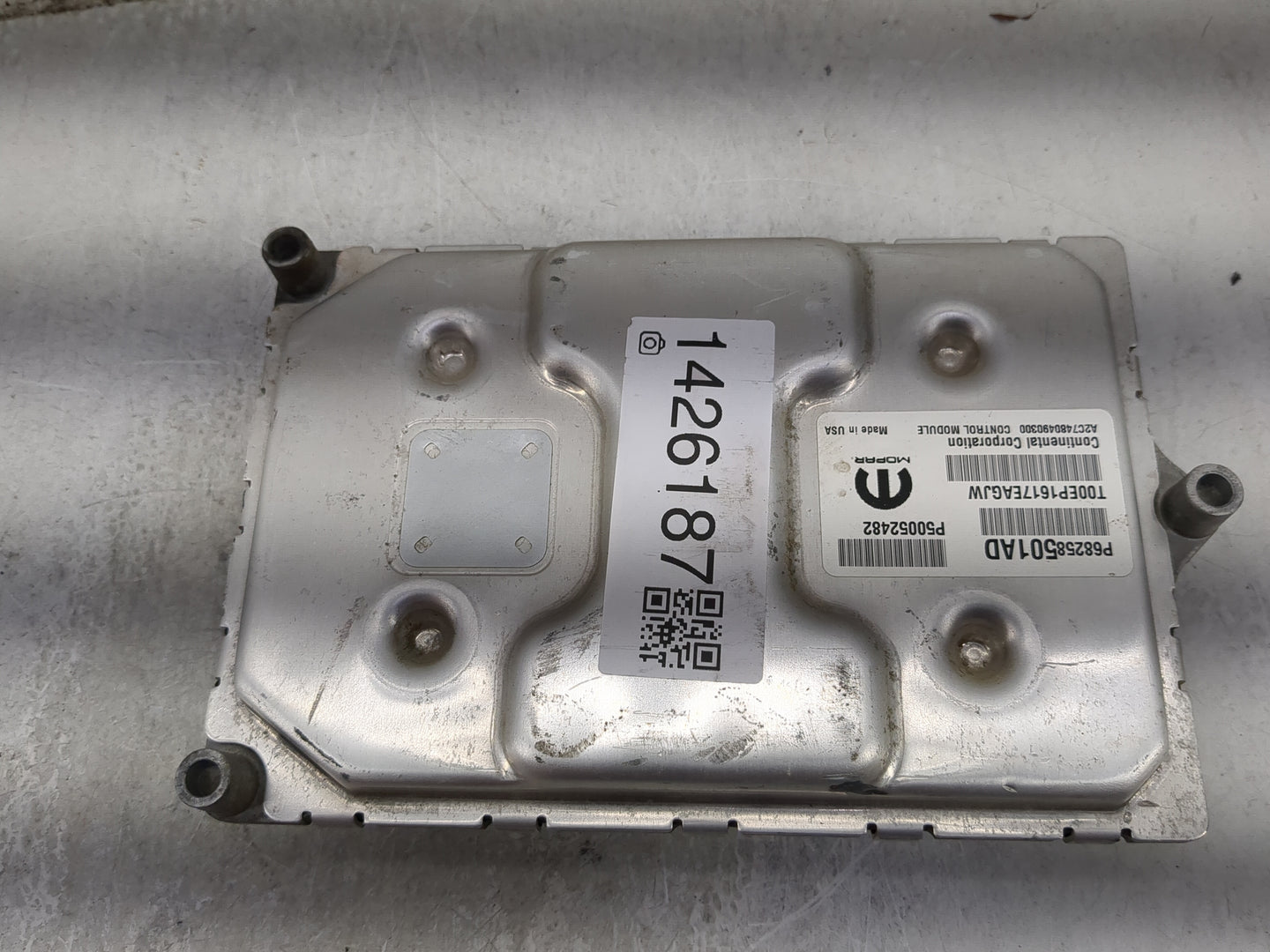 2017 Jeep Compass PCM Engine Control Computer ECU ECM PCU OEM P/N:P68258501AD Fits OEM Used Auto Parts - Oemusedautoparts1.c