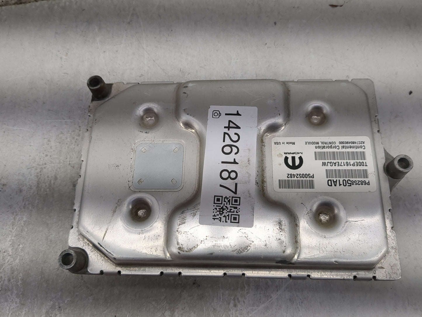2017 Jeep Compass PCM Engine Control Computer ECU ECM PCU OEM P/N:P68258501AD Fits OEM Used Auto Parts - Oemusedautoparts1.c