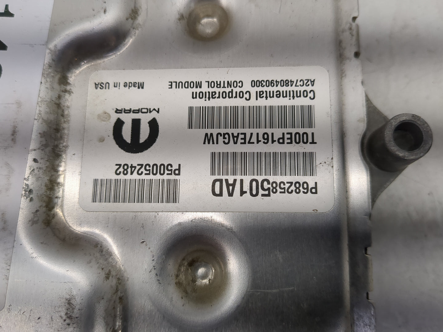 2017 Jeep Compass PCM Engine Control Computer ECU ECM PCU OEM P/N:P68258501AD Fits OEM Used Auto Parts - Oemusedautoparts1.c